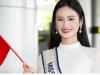 Hoa hậu Ý Nhi rạng rỡ trong tà áo dài trắng khi trở về từ Miss World