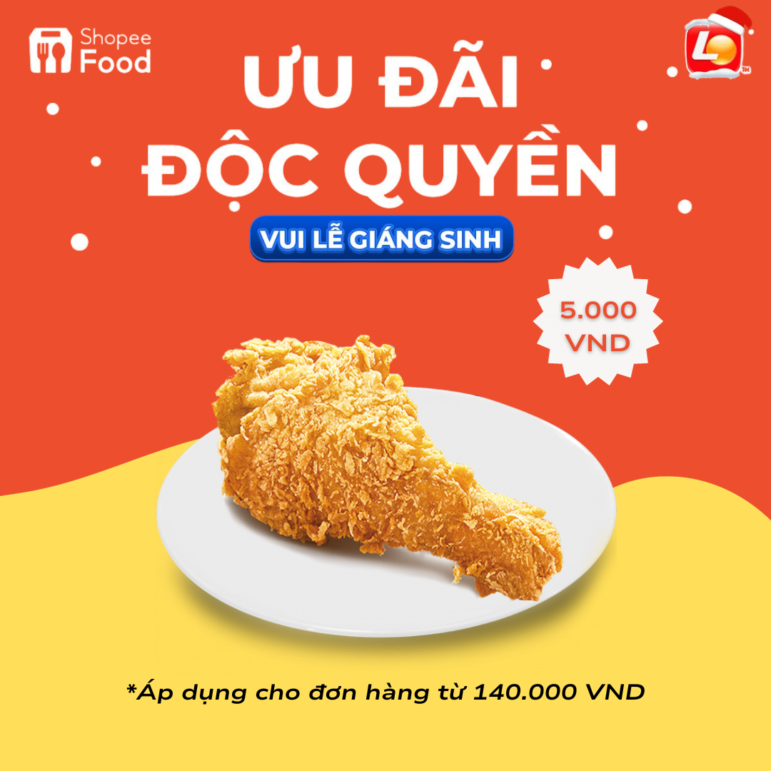 Tiễn năm 2023, Lotteria tung deal gà rán giá chỉ 5.000 đồng làm quà tặng fan