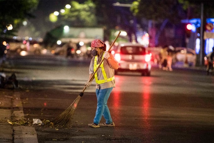 10 năm đón giao thừa... ngoài đường