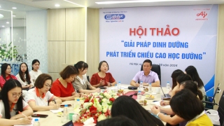 Chuyên gia bàn giải pháp dinh dưỡng phát triển chiều cao học đường